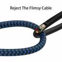 USB C to USB C Cable Nylon Braided 60W 3/3/6/6/10 FT USB Type C Fast Charging Cable for iPhone 17/17 Pro Max/Air/16/16 Plus/16 Pro Max/15/15 Plus/15 Pro Max, MacBook, iPad, Samsung S25/S24/23