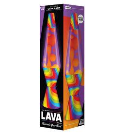 14.5" LAVA LAMP FLOWING COLOR/YLW/PRP 