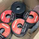 Gisafai 10 Pcs 14 Gauge Wire 100 ft Per Roll (1000 ft Total) Automotive Primary Wire Spools Copper Clad Aluminum Primary for 12v Automotive Harness Car Audio Video Wiring