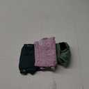 Langsprit Washable Female Dog Diapers (3 Pack) - No Leak Reusable Diapers for Doggy Female in Period - Highly Absorbent Dog Heat Panties with Adjustable Snaps Black M Size (Solid Color-ZLQ)