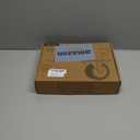 HOLKIE Stem Caster Wheels 4 inch Locking Casters Set of 4, 7/16-Inch Stem Diameter Swivel Castor Heavy Duty TPR Rubber Replacement Castors for Cart, Stool, Mop Bucket, Grill, Shop Vac