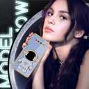 for Samsung Galaxy S10 Case, Galaxy S10 Cases with Astronaut Stand for Women Girls, Girly Cute Spaceman Love Heart Gold Plating 6D Phone Cover with Kickstand for S10 6.1 Inch Dark Blue