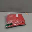 3 Pcs 21 x 12 Inch Christmas Inflatable Decorations Storage Bag with Blackboard Drawstring Waterproof Christmas Storage Containers for Holiday Xmas Ornaments Accessories Gift Organizer(Red)