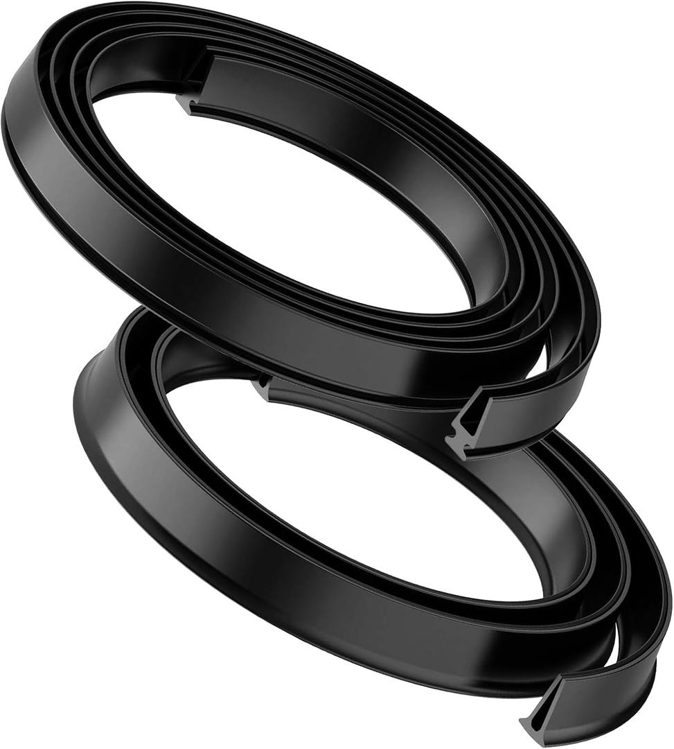 Storm Door Sweep for Larson & Pella CH9030501, Rubber Seal Weather Stripping for Vinyl & Metal Doors