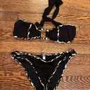 Eomenie Bikini Set for Women Underwire Push Up Two Piece Bathing Suit Color Block Swimsuit Swimwear Size 2XL