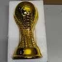Resin Football Trophy Models, Fan Collectibles, Champions, Gold Medals MVP Most Valuable Player Trophy, Gift Award, Birthday Gift, Christmas Gift (8 inch)