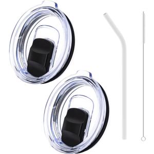 22 oz Press-in replacement lid - Compatible with swig121822 oz Tumbler lid. Pack of 2.