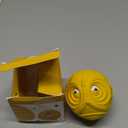 Giggle Ball for Dogs Owl Toys for Puppy Interactive Dog Toy Medium Large Dogs Natural Rubber Cute Hoot Fun Gift for Dog (Yellow Owl)