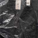 KARL LAGERFELD Men's Side Buttons Top Coat (X-Large, Black)