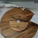 Lipper International Acacia Wood 18-Inch Lazy Susan Kitchen Turntable