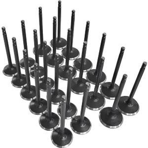 24Pcs Engine Intake & Exhaust Valves Fit for Nissan Frontier Xterra Armada Pathfinder Titan Quest for Infiniti FX35 G35 QX4 QX56 3.5L 4L 2001-2014, Replace 13201-4W001 13202-8J10A