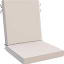 AAAAAcessories Outdoor Seat Cushions for Chairs, Waterproof, Fade-Resistant Patio Furniture Replacement Cushions
64x34x8