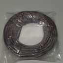 Floor Transition Strip Self Adhesive Carpet Wood Tile Vinyl Flooring Laminate Transition Cover Edge Trim Gap Doorway Threshold for Uneven Floors Heights Within 5 mm (Brunette Brown, 120 inches)