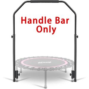 Newan Rebounder Handle Bar Accessory for 40" Round Fitness Trampolines, Cushy Foam Handles,Only Applicable to the Foot Tube Between 2.5CM/0.98IN Diameter(Trampoline Not Included)