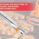 17" Grill Burners Replacement for Members Mark GR2039201-MM-00 BBQ Parts, Stainless Steel Gas Grill Tube Burner for Uniflame GBC1059WE-C, Grill Chef BIG-8116, Sams, Bakers And Chefs Replacement Parts