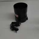 Hon&Guan 6 Inch Inline Booster Duct Fan with Speed Controller - 345 CFM Airflow with 19.2W Ultra-Low Power and Low Noise