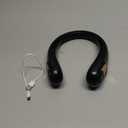 KIDEE Neck Fan, Portable Bladeless Neck Fans, Upgrade 360 Airflow, Super Quiet, 3 Speeds, 4000mAh Personal Wearable Neck Fan, Upgraded Cooling Air Volume USB Rechargeable Hands Free Fan (Dark-black)