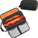 Tactical Toiletry Travel Bag for Men, Dopp Kit Shaving Organizer Case for Toiletries, Shower and Grooming Care Accessories