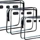 4 Packs Clear Insert Bag for Bogg Divider Accessories Rubber Tote Bag Accessories Beach/Organizer Cosmetic Bags for Women