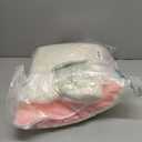 Dog House Indoor Memory Sponge, Foldable Dog House Kennel Bed Mat with Cushion for Small Medium Large Dogs Cats, Winter Warm Cat Nest Puppy Cave Sofa Pet Products (Pink, M)