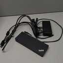 Lenovo ThinkPad Universal Thunderbolt 4 Dock, 4 Displays, Dynamic Power Charging up to 100W, Black