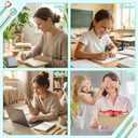 BESARME 4 Pcs Green Pens for Women, Mother's Day Gifts Green Gifts for Girls Fancy Pen Glitter Diamond Pens Black Ink Cute Pen for School Wedding Office Supplies