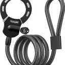 Electric Scooter Lock, Anti-Theft Cable Lock with Key, 39.37inch for E-Scooter, Electric Bike, Bicycle, Motorbikes