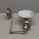 Progress Lighting Hinton Collection 1-Light Brushed Nickel Adjustable Swing Arm Vintage Wall Light (Medium)