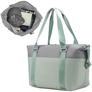 Small Travel Duffel Bag for Men Women, Portable Sports Tote Gym Bag, Personal Item Carry On Tote Weekender Bag for Airline Travel
