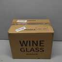 UMI UMIZILI 12 Ounce - Set of 6, All-Purpose Classic Durable Red/White Wine Glasses