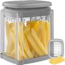 French Fry Cutter, Potato Cutter for Fries, Onion Chopper, French Fry Slicer for Potato Onion Carrot Cucumber Zucchini Pepper Apple