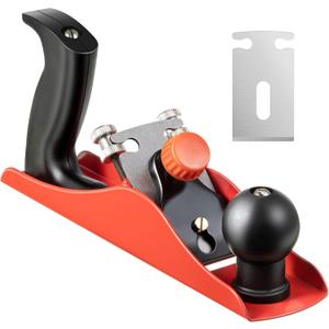Dreyoo No.4 Adjustable Hand Planer with 2 Inch Replacement Blade, Wood Planer for Woodworking, Smoothing Bench Plane Jointer Plane for DIY Door Installation