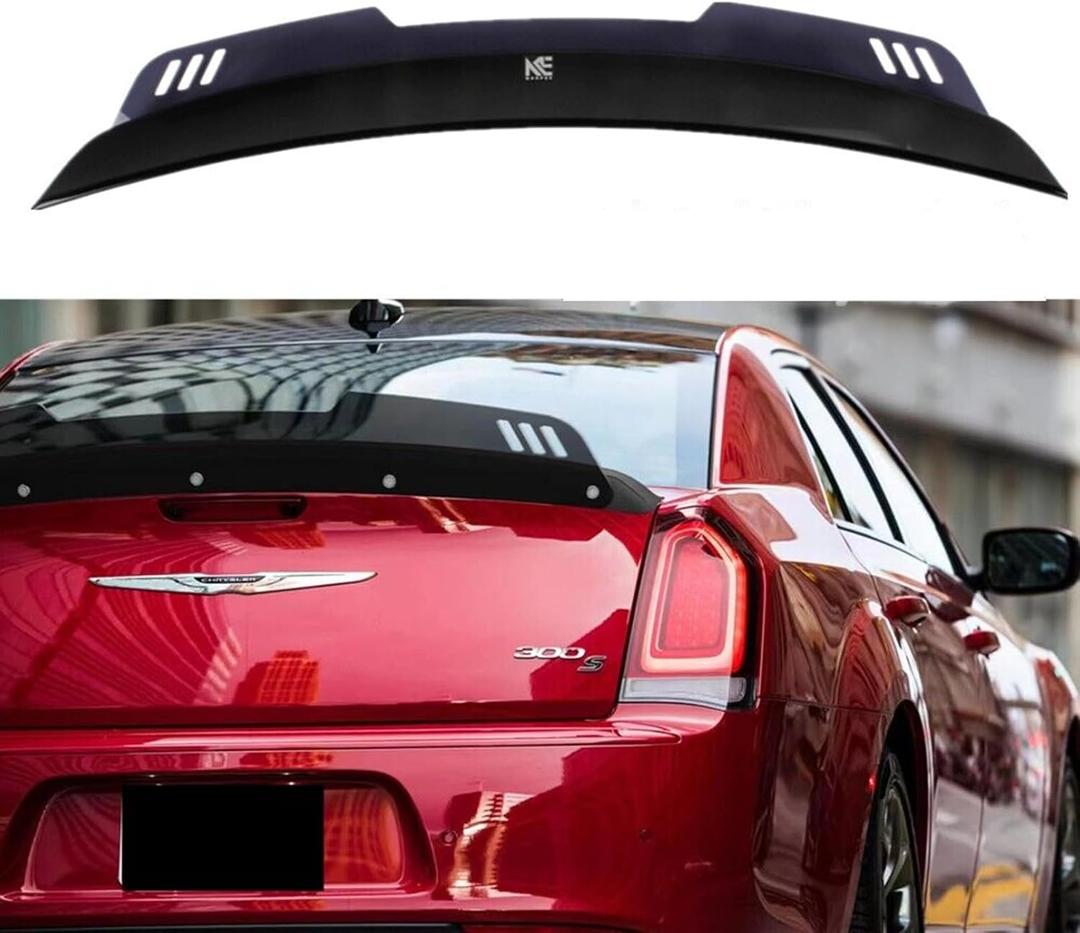 MUTUSAISI Rear Trunk Lip Spoiler Wing Wickerbill Compatible with Chrysler 300 300c 300s 2011-2023 Duckbill Accessories Exterior