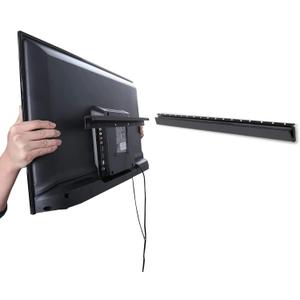 AENTGIU Studless TV Wall Mount, Heavy Duty Drywall TV Bracket Hanger for 32-75 inch Flat Screen TVs, No Stud, No Drill, No Anchors, Easy Install with All Hardware