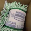 Rubbermaid Commercial HYGEN, Fringed Dust Mop Pad Green Q449 Replacement Dry