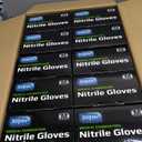 Inspire HEAVY DUTY ORIGINAL Stretch Nitrile Black Gloves Disposable Latex Free | Food, Mechanic, 6mil Black or 8 Mil Orange (Medium)