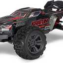 ARRMA 1:8 Kraton 6S EXB Ready to Run, Clipless Body, Basher Monster Truck RC Remote Controlled, Powerful and Stable with Brushless Motor, Battery and Charger Not Included, Black, ARA8708V6T1, 1/8 Scale