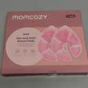 Momcozy Larger Breast Therapy Packs, Hot and Cold Breast Pads with 2 Soft Covers, Breastfeeding Essentials2 PackPink