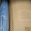 Bedsure King Size Comforter Set Slate Blue - Bed in a Bag Bedding Set 7 Pieces, GentleSoft Pintuck Bed Set Gift for Family, Pinch Pleat Slate Blue Comforter with Sheets, Pillowcases & Shams