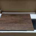 LIDYUK Record Player Stand, Vinyl Record Storage Table End Table with Display Shelf Holds up to 130 Albums, Large Nightstand Wood Turntable Stand Cabinet Side Table for Living Room, Bedroom, Black