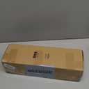 Gold Double Curtain Rod for Windows 48 to 84 Inch: Double Window Treatment Curtain Rod Heavy Duty Adjustable from 48 to 84 Inch - Gold Foil Resin Finials and Double Curtain Rod