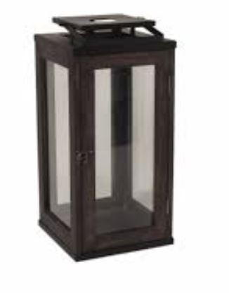 Large Lantern Decorative Outdoor & Indoor, 20inch Metal Candle Lanterns Decor, Vintage Hanging Candle Holder for Front Porch Patio Wedding Farmhouse Home, Spring Decoration