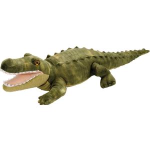 Wild Republic Green Alligator Plush, Stuffed Animal, Plush Toy, Gifts For Kids, Cuddlekins, 23"