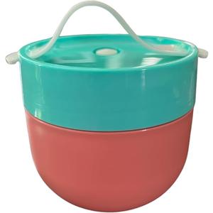 Robbins Aria Soup and Ramen Travel Bowl  Leakproof with Lid. Office, home, school lunch, college dorm, and gifts. Keep hot or cold. Pink