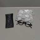 JM Set of 4 Retro Round Reading Glasses Spring Hinge Readers Men Women Glasses for Reading, 4 Pack Mix