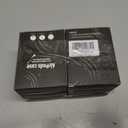 6 x R-fun for AirPods 3 Case Cover with Lock & Cleaning Kit, Keychain, Magnetic Lid, Compatible with AirPods 3rd Generation 2021 Protective Case, Support Wireless Charging, Black