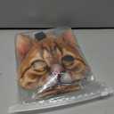 Valpeak 3D Cat Mask, Cat Headband, and Funny Cat Socks with cat Tails (Orange Cat Three-piece)
