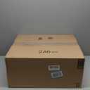 Large Cat Litter Box with High Sides, Open Kitty Litter Boxes Anti-Splashing for Indoor Cat Low Entry Cat Litter Pan for Small and Elderly Cats, Tool-Free Assembly (19.7 * 15.76 * 8.67 Grey)