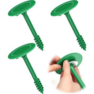 Jetec 3 Pcs Septic Tank Marker Green Plastic Septic Stick for Yard