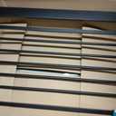 Bebelio 26–28.5" Narrow Baby Gate, No Driiling, PressGuard P7, Black